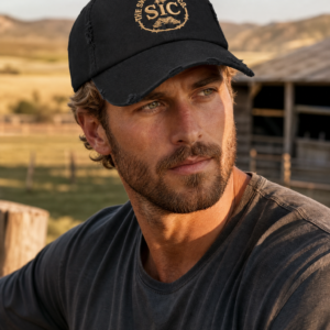Swamp Iron Co. Distressed Ball Cap