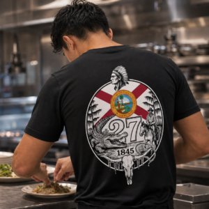 Florida 27 Performance T-Shirt by The Swamp Iron Co.